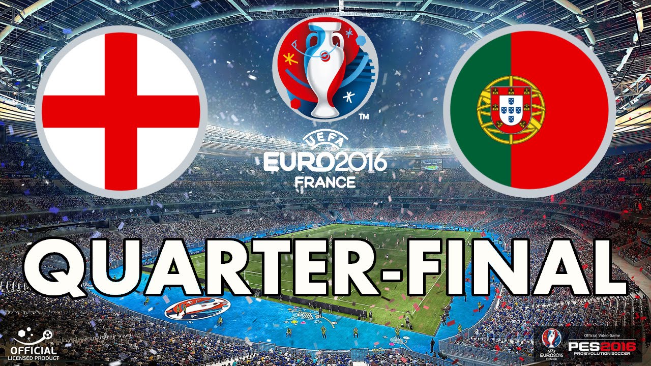 PES 2016 - EURO 2016 - Quarter-final - England v Portugal