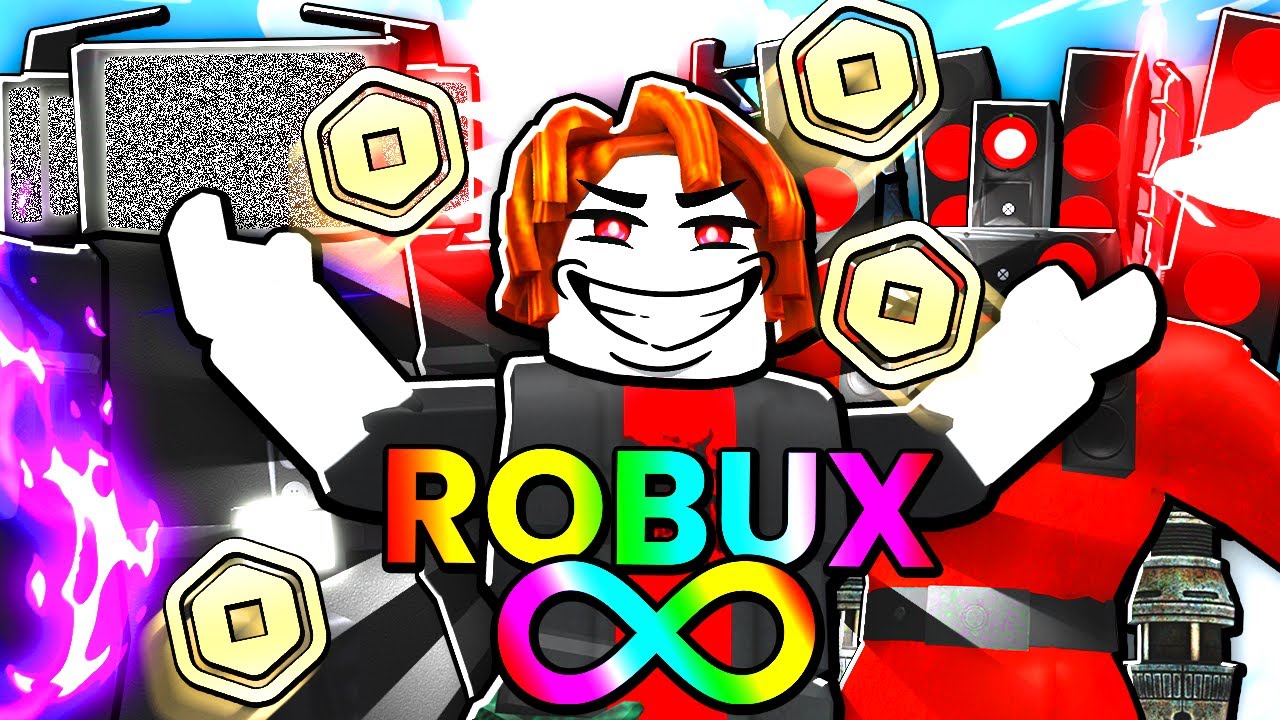 🟨 ATIVEI ROBUX INFINITO NO TOILET TOWER DEFENSE E DESTRUI O JOGO PEGANDO OS TITANS MAIS PODEROSO !!!