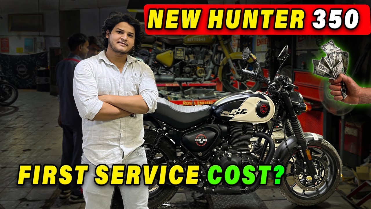 New Hunter 350 1st service complete |cost |process | Heating issues😡😡why ??