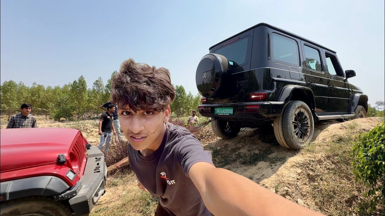Thar ne nikala G wagon ko ￼￼🥹  #sauravjoshivlogs #akamit01 ￼