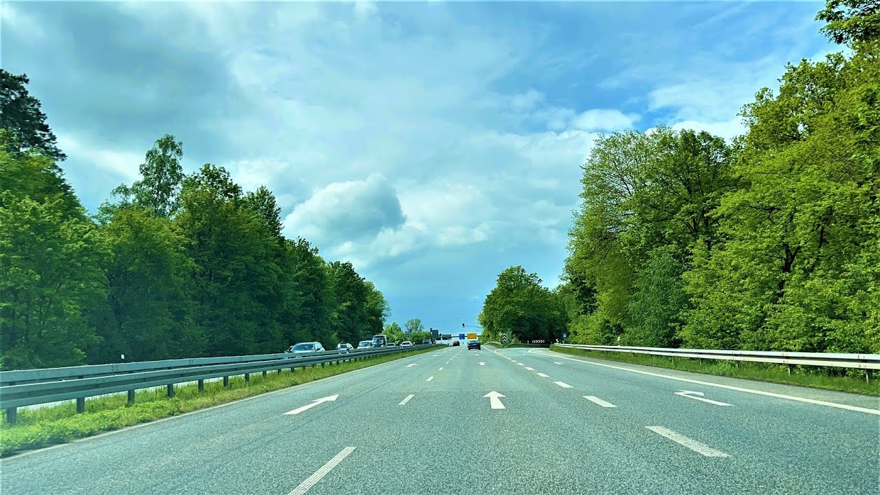 Germany: Heusenstamm to Neu-Isenburg - Full HD 1080p 60fps
