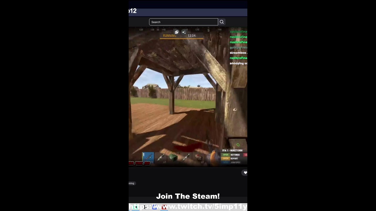 Trolling Rust Streamers