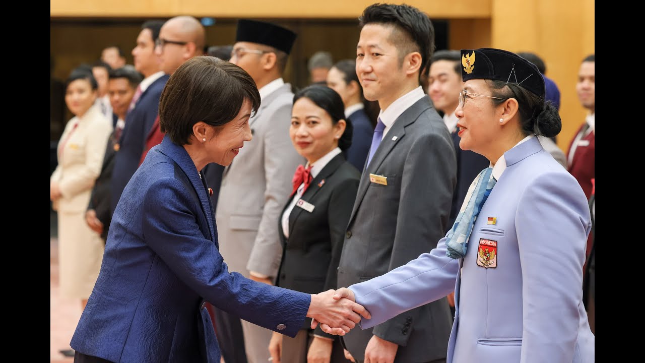 「東南アジア青年の船」参加青年代表による表敬-2026年1月16日
