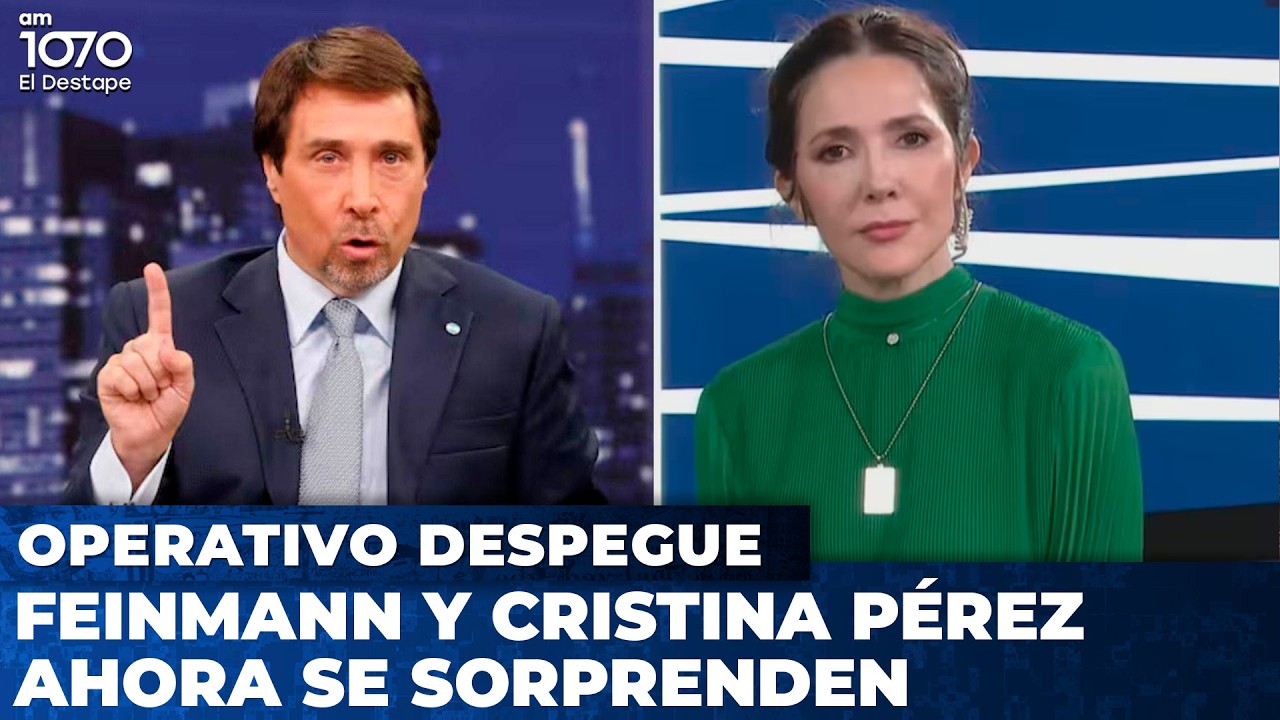 💥 OPERATIVO DESPEGUE: Eduardo Feinmann y Cristina Pérez descubren los resultados económicos de Milei