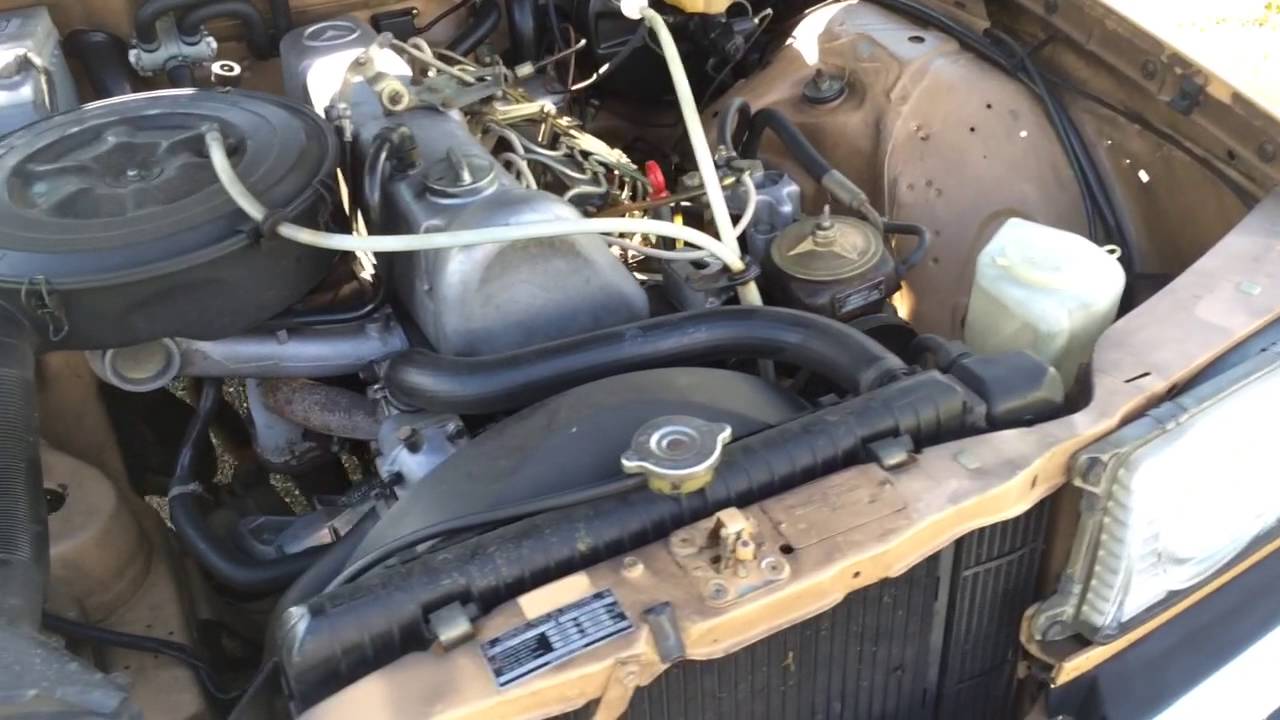 Mercedes w123 300D przejażdżka przed zakupem