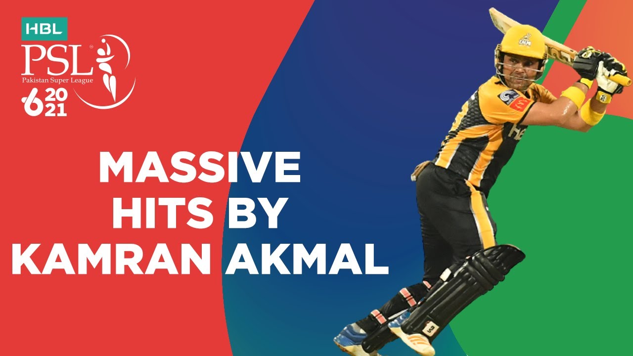 Massive Hits By Kamran Akmal | Peshawar Zalmi vs Quetta Gladiators | Match 19 | HBL PSL 6 | MG2T
