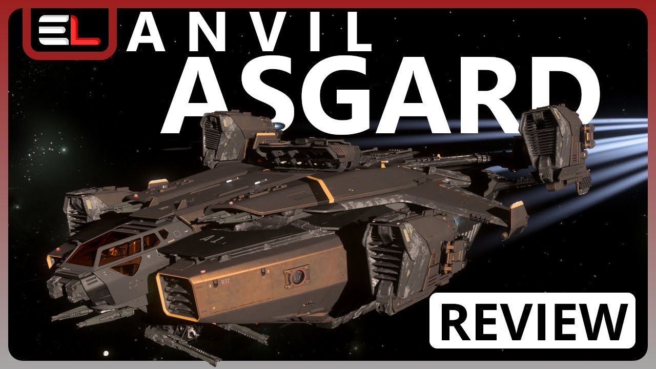 Star Citizen 4.5: 10 Minutes More or Less Ship Review - ANVIL ASGARD