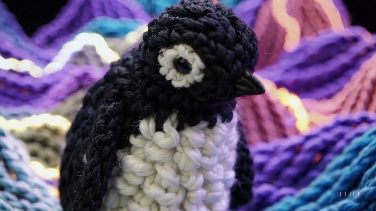 OpenAI Sora - Woolen Penguin Wonderland