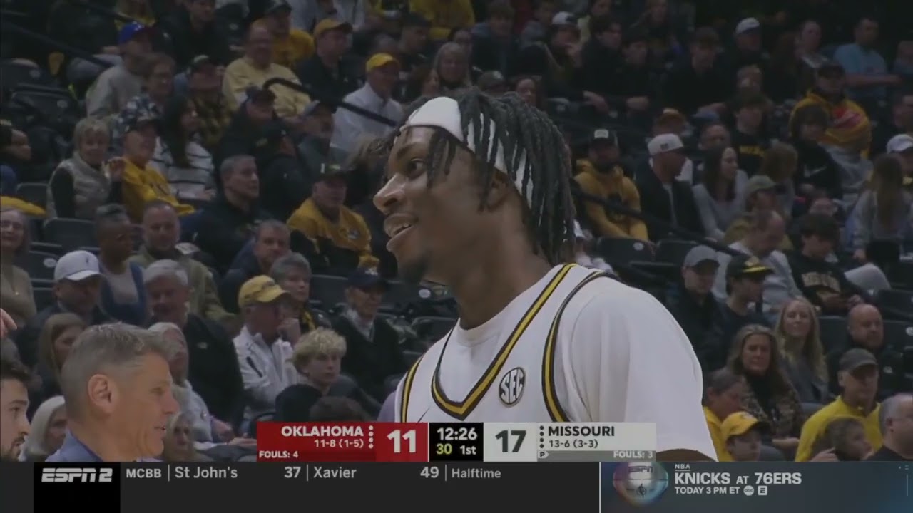 GAME 20: Oklahoma (11-8) vs Missouri (13-6) | 1-24-2026 | NCAA Men's Basketball