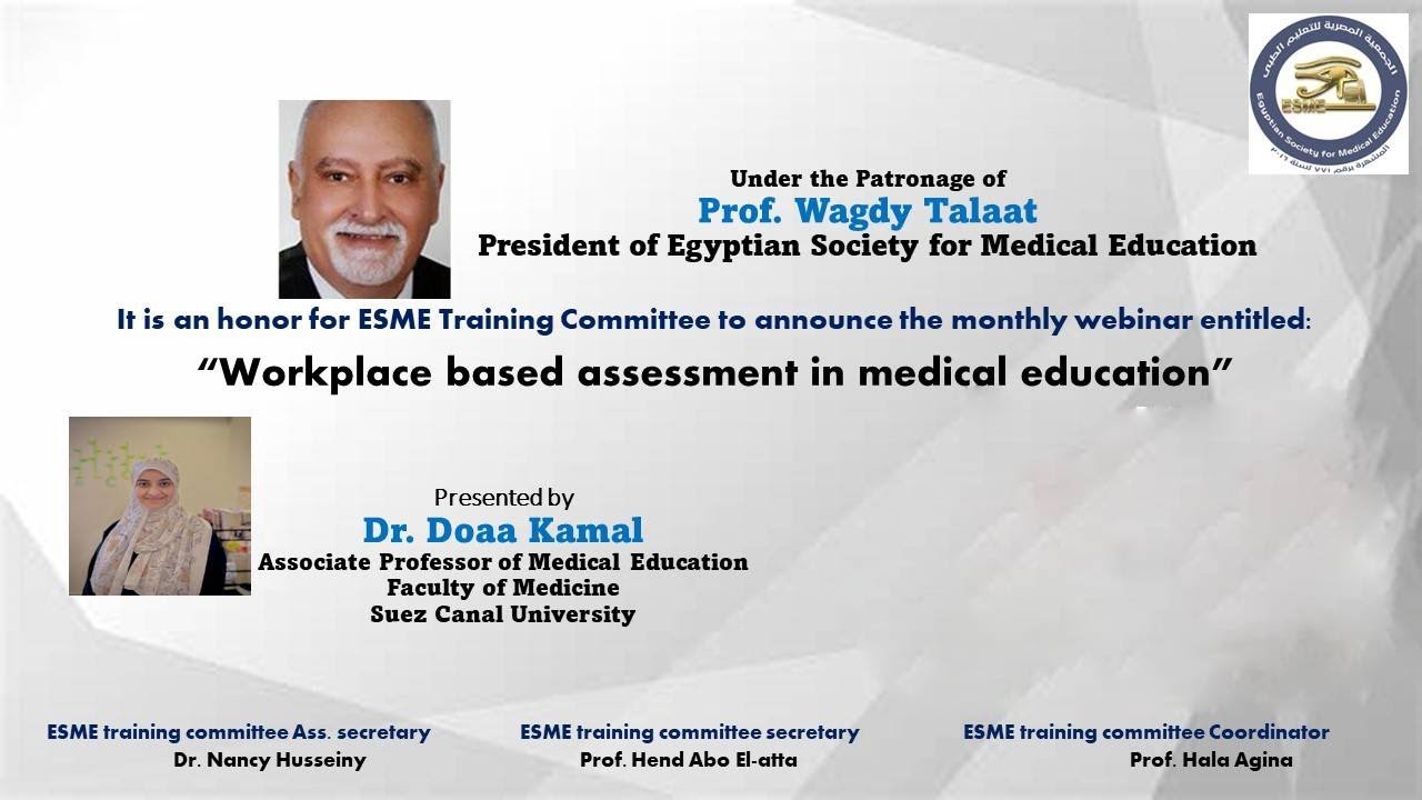 Workplace based Assessment
