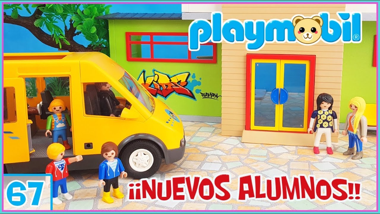Playmobil - 67 - Nuevo cole, nuevos alumnos y nuevos profes. Pablo comienza el nuevo curso