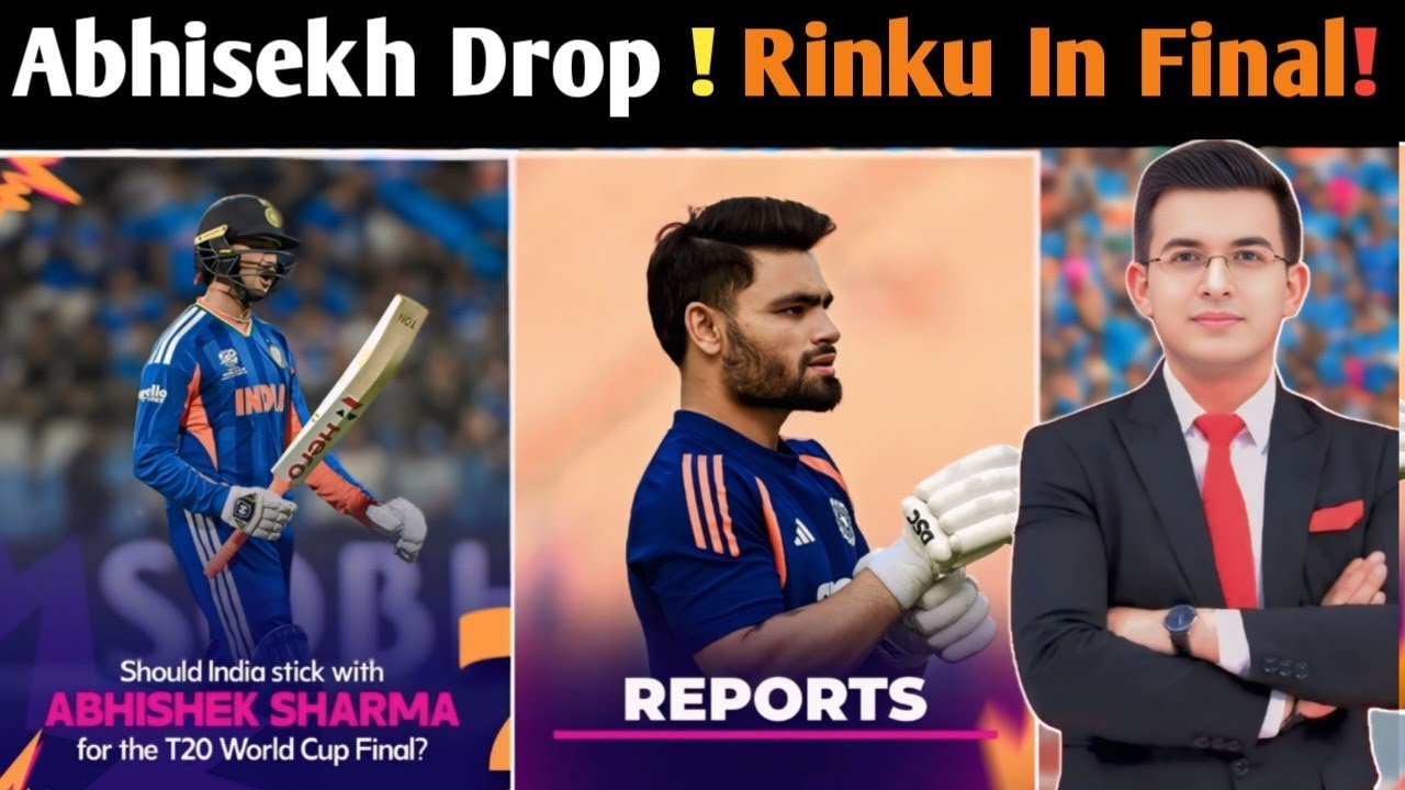 India vs New Zealand Final 2026: Should India Drop Abhishek Sharma for Rinku Singh?