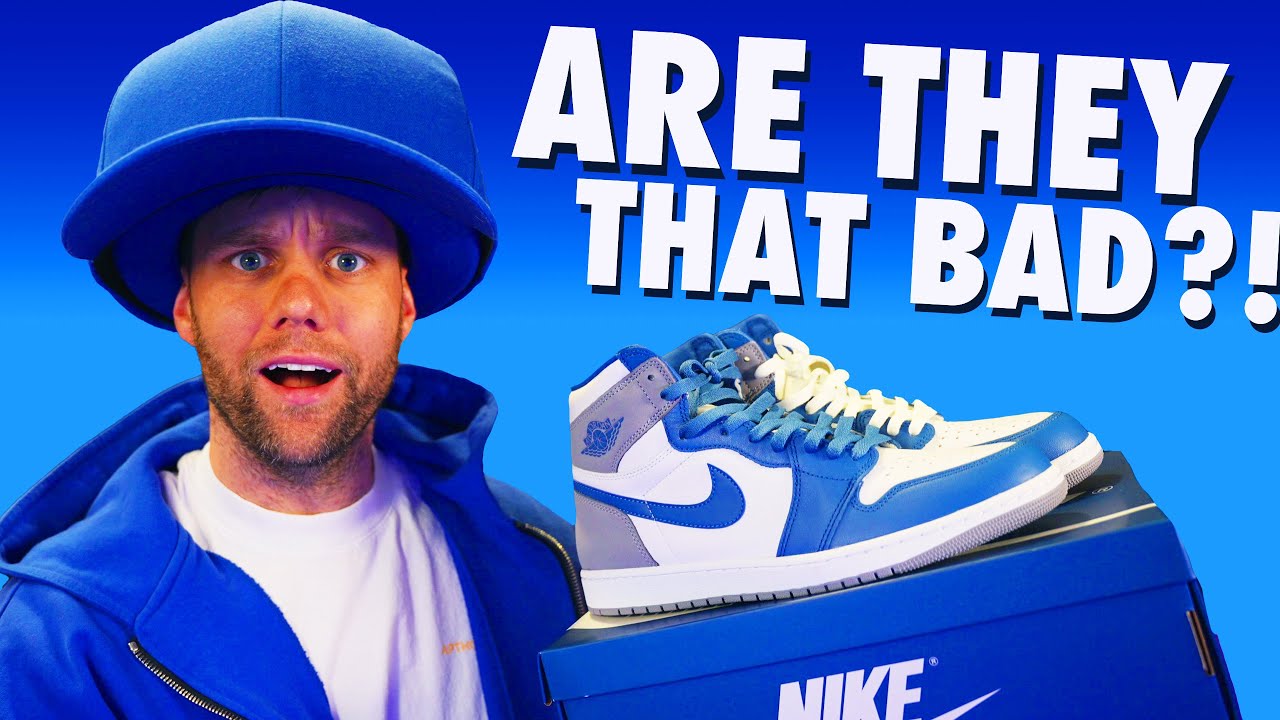 THESE JORDANS ARE DOPE!!! Air Jordan 1 True Blue Pick Up