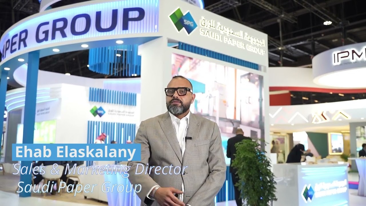 Ehab Elaskalany from Saudi Paper Group Shares Their Experience at Paper & Tissue Show 2024