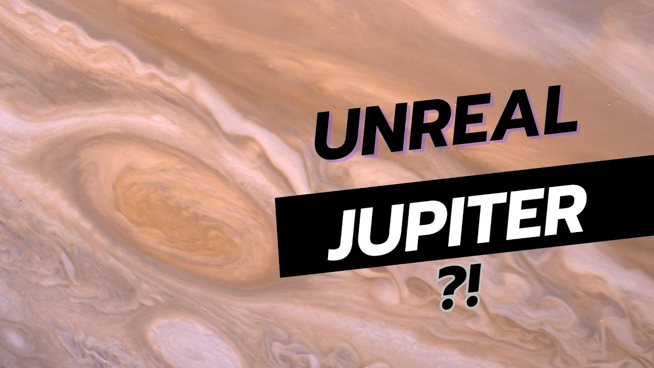 Not Just Photos: Jupiter Visuals That Look Straight Out of Sci-Fi#SpaceArt  #Juno #Hubble #Webb