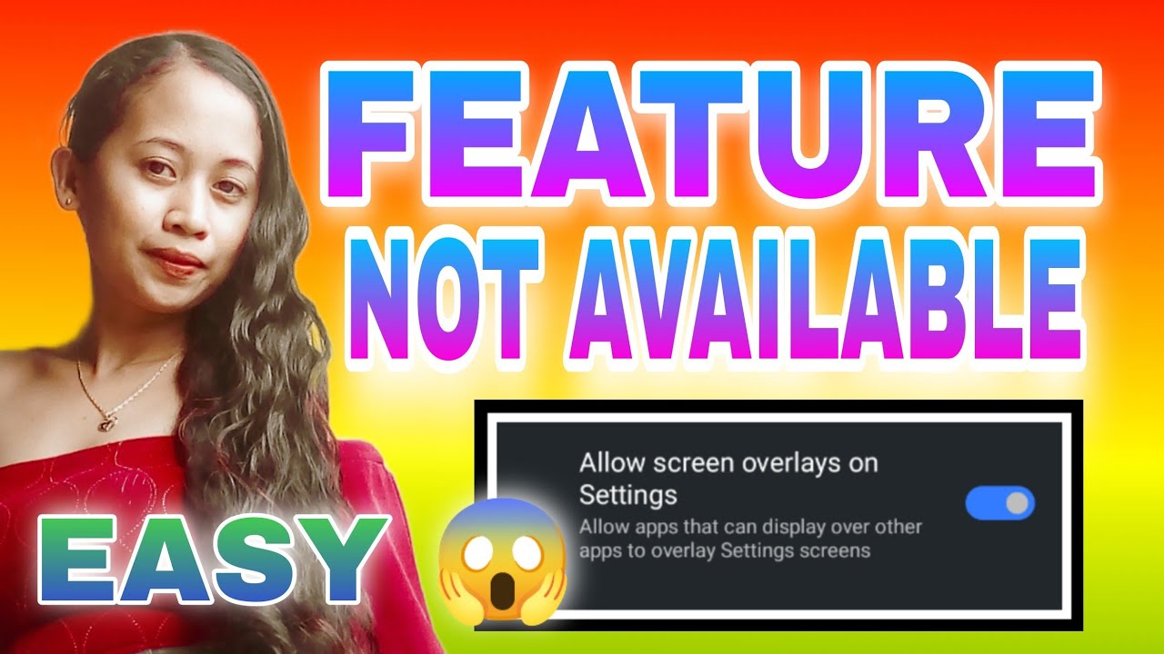 Feature not available vivo y15s / Manang Jesay