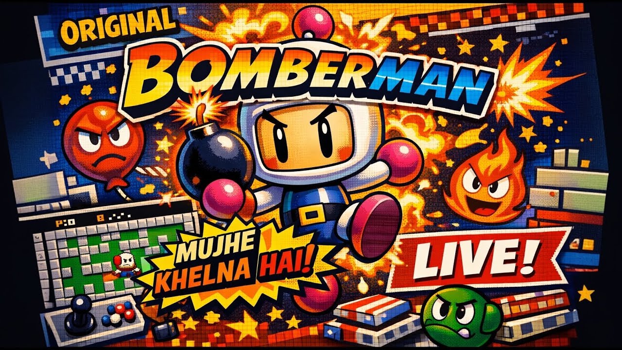 Bachpan Mein Khela Tha? | Bomberman NES Gameplay