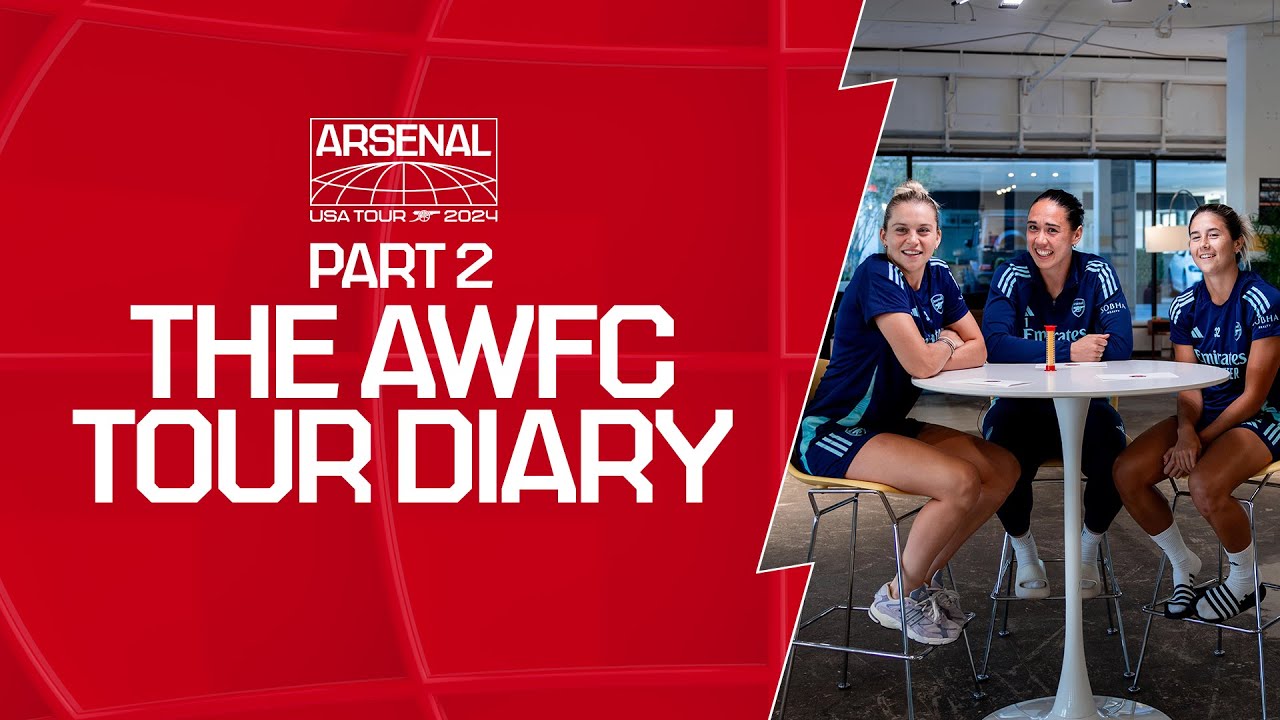 THE AWFC TOUR DIARY | Ep 2 | Washington Nationals, 5-second quiz, Fox, Williamson, Chelsea & more!