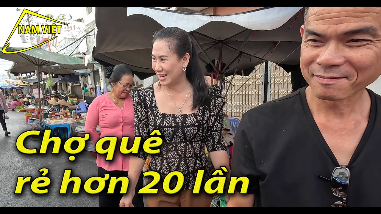 Muốn Thử Hết các món ngon Chợ Kinh Nước Mặn: Việt Kiều về quê - Nam Việt
