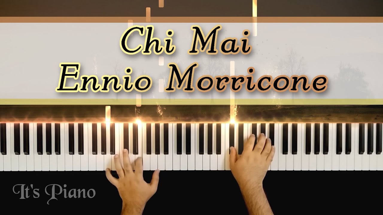 Chi Mai - Ennio Morricone | Piano cover | Le Professionnel | Piano solo | Synthesia cover