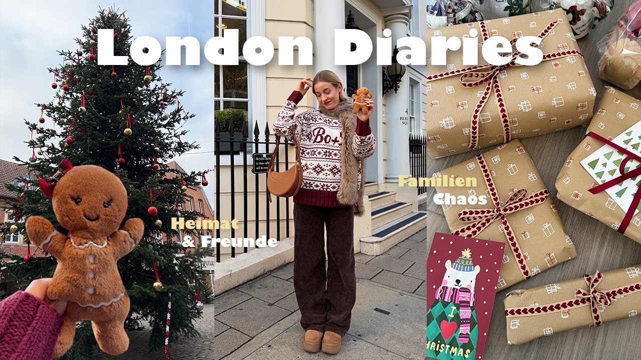 London Diaries 💌 Coming Home for Christmas 🏠| Weihnachten in der Heimat & Familienchaos