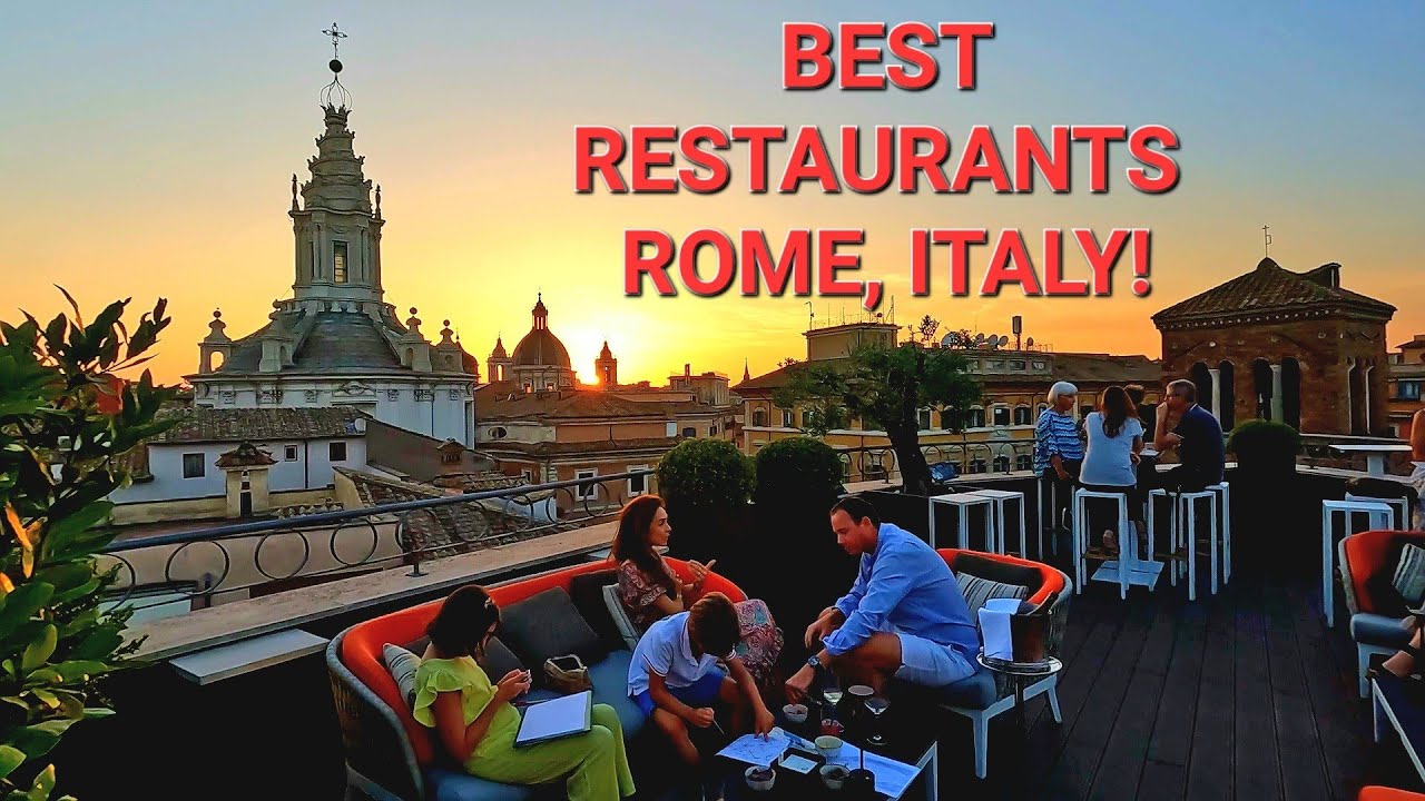 Where to Eat in Rome! Best Restaurants Food Tour in Rome, Italy!
