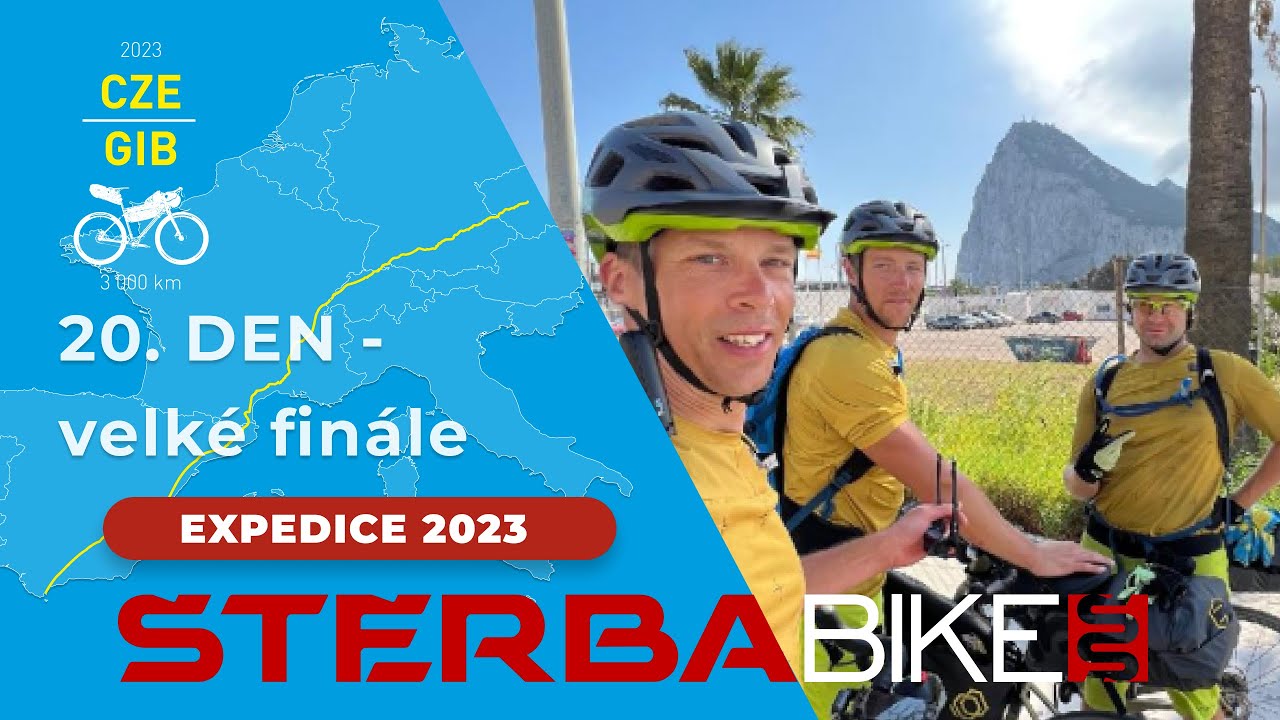 Expedice 2023 z Prahy na Gibraltar 29. díl - velké finále