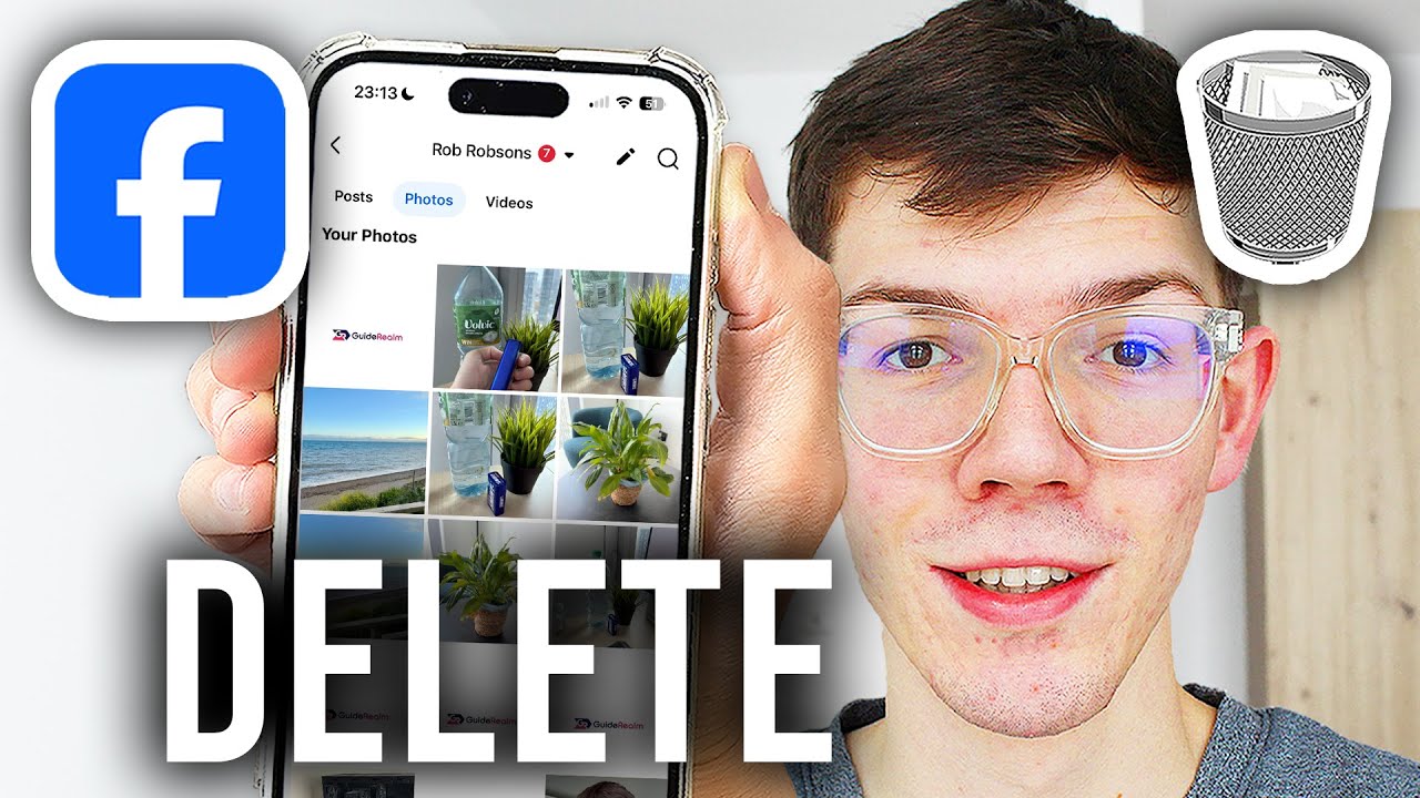 How To Delete Photos From Facebook - Step By Step