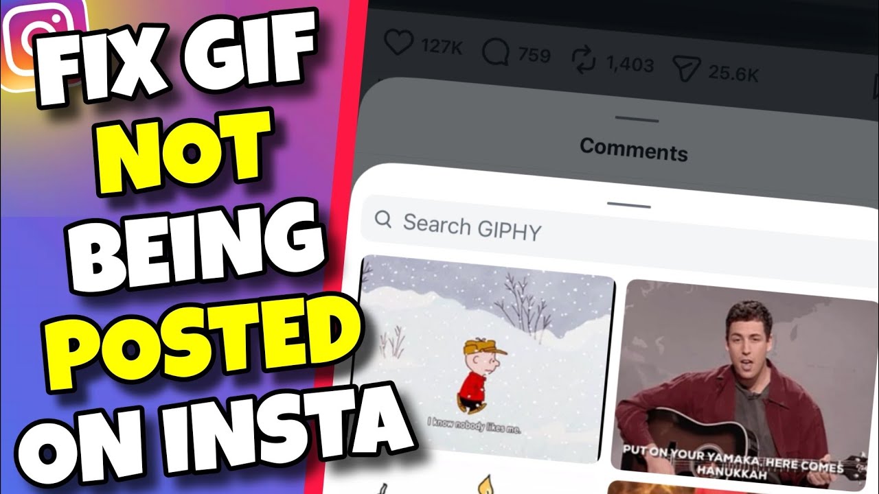 Fix Instagram GIF Not Working | Unable to Post GIF on Instagram