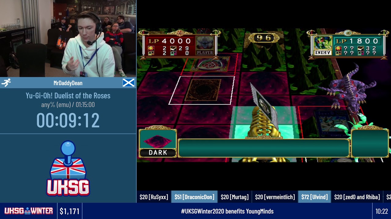 Yu-Gi-Oh! Duelists of the Roses (Any% (Emu)) by MrDaddyDean - #UKSGWinter20