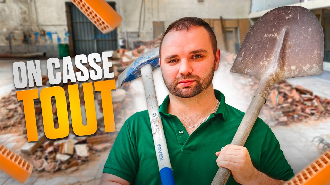 ON A ECONOMISÉ 50 000€ SUR LA DÉMOLITION ! (On a sorti les bras !) EP2