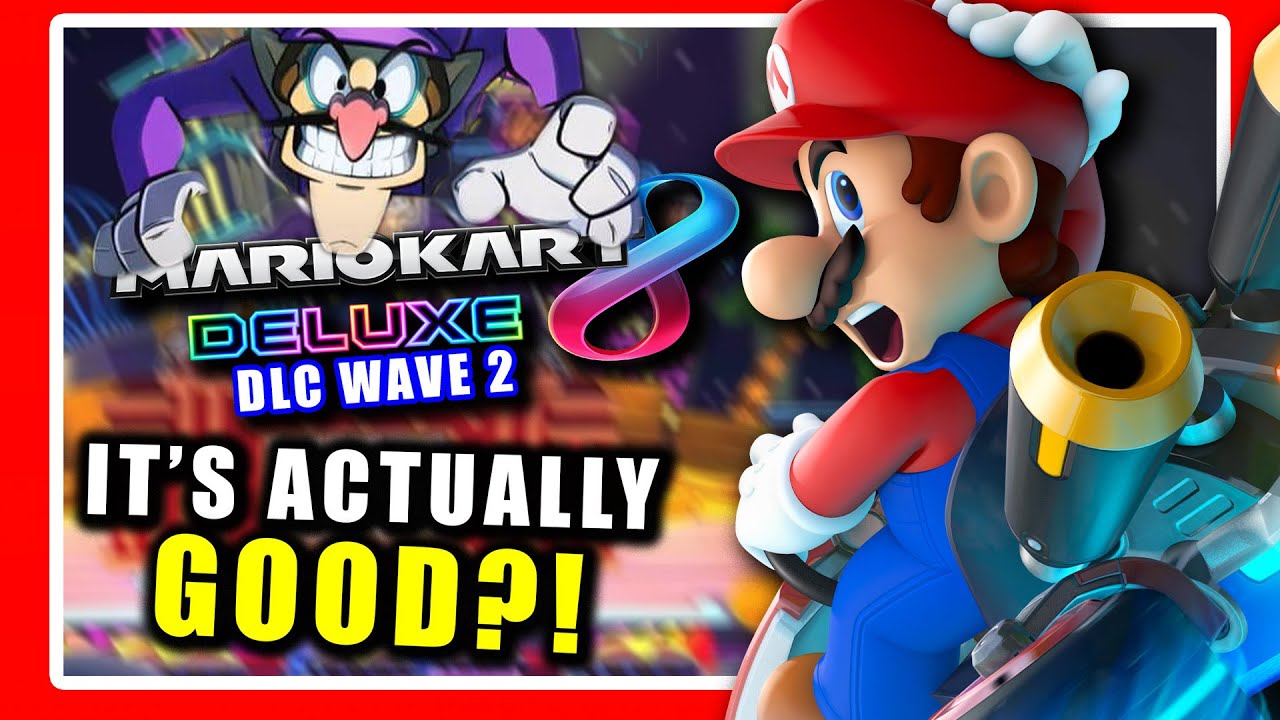Mario Kart 8 Deluxe Booster Course Wave 2 DLC is Good? - NINTENDO LISTENED TO THE FANS?!