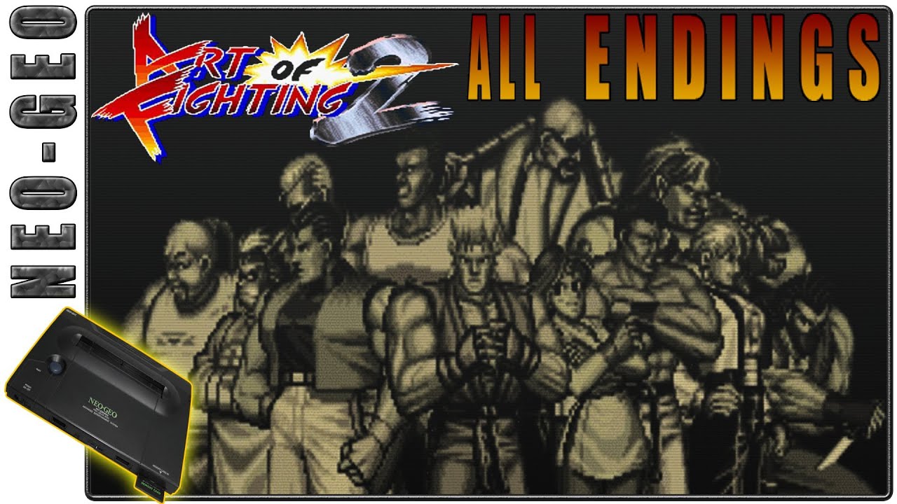 Art of Fighting 2 | All Endings | Arcade / Neo Geo Version