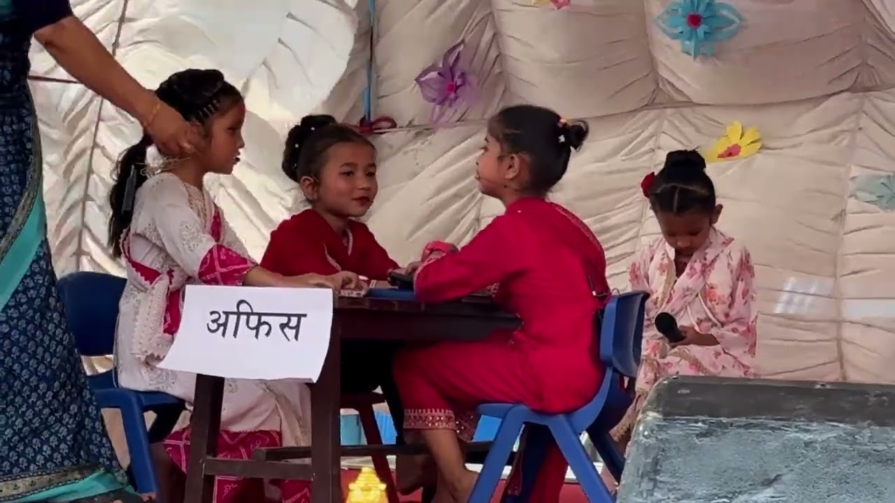 Drama performed by Preprimary level's children at Rosemary Idol Boarding School