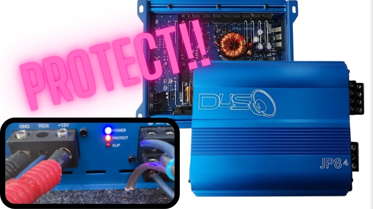 Down4Sound JP84 4-Channel Amplifier in Protect!!!