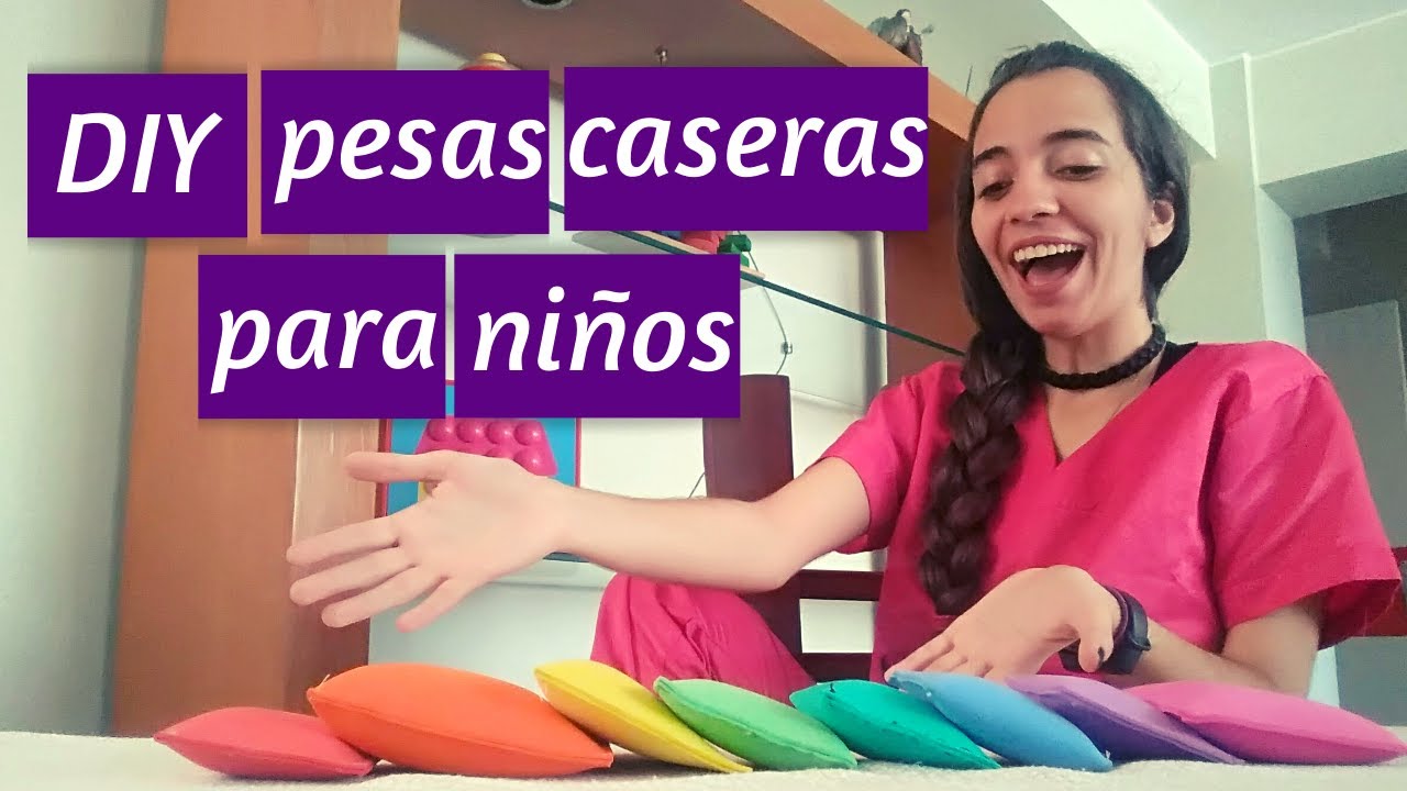 DIY pesas caseras para niños - Terapia Ocupacional Infantil