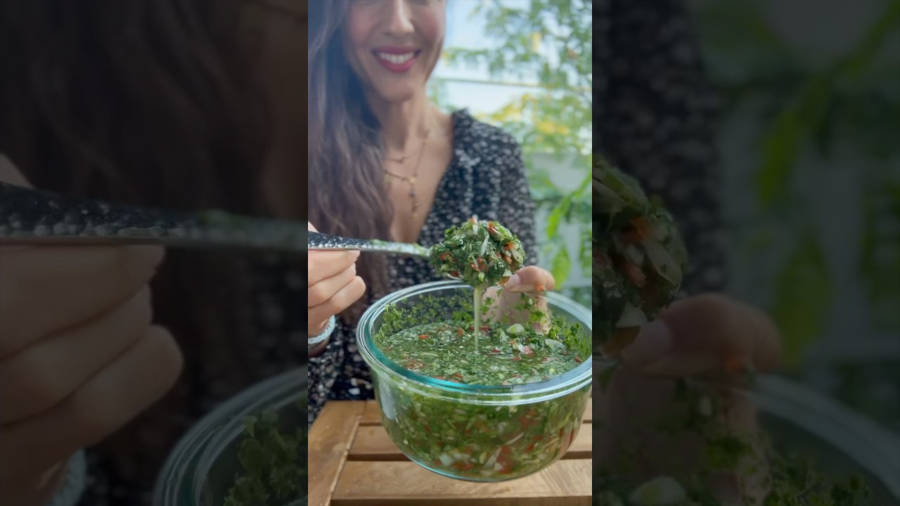 How to make Aji Colombiano (Colombian salsa 🇨🇴😜)! #colombia #salsa #aji