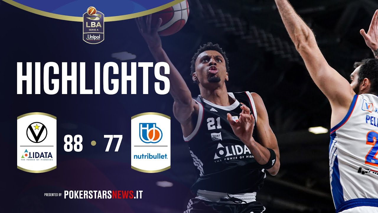 Virtus Olidata Bologna - NutriBullet Treviso Basket | PokerstarsNews Highlights Serie A Unipol 25/26