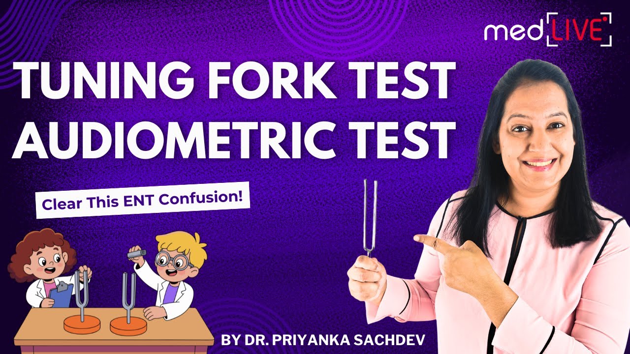 Hearing Assessment ENT One Shot: Tuning Fork Tests & Audiometry | Rinne, Weber & Tympanometry