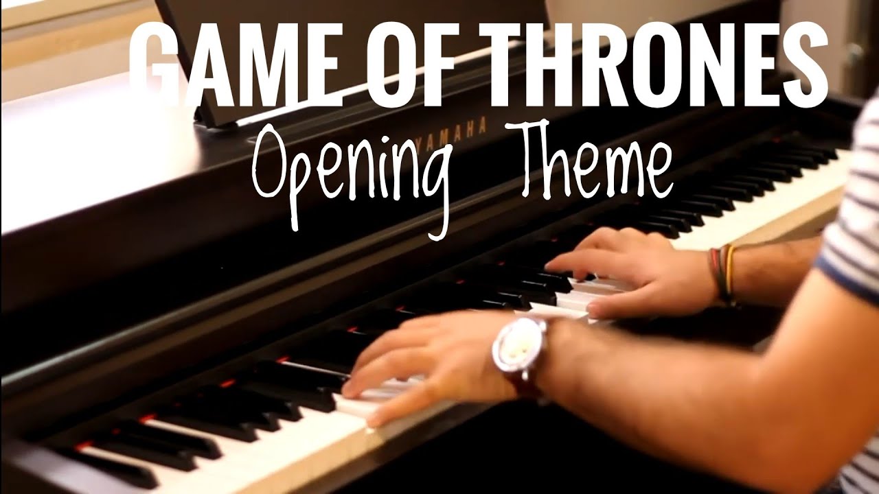 Game Of Thrones - Opening Theme (Piano Cover By Tolaz)
