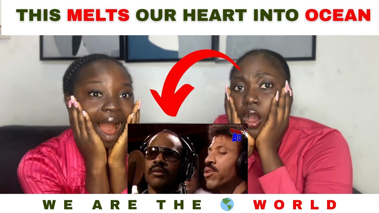 🤯First Time Reacting  to USA for Africa 'We Are the World' ( HQ Official Video #reactionvideo 
