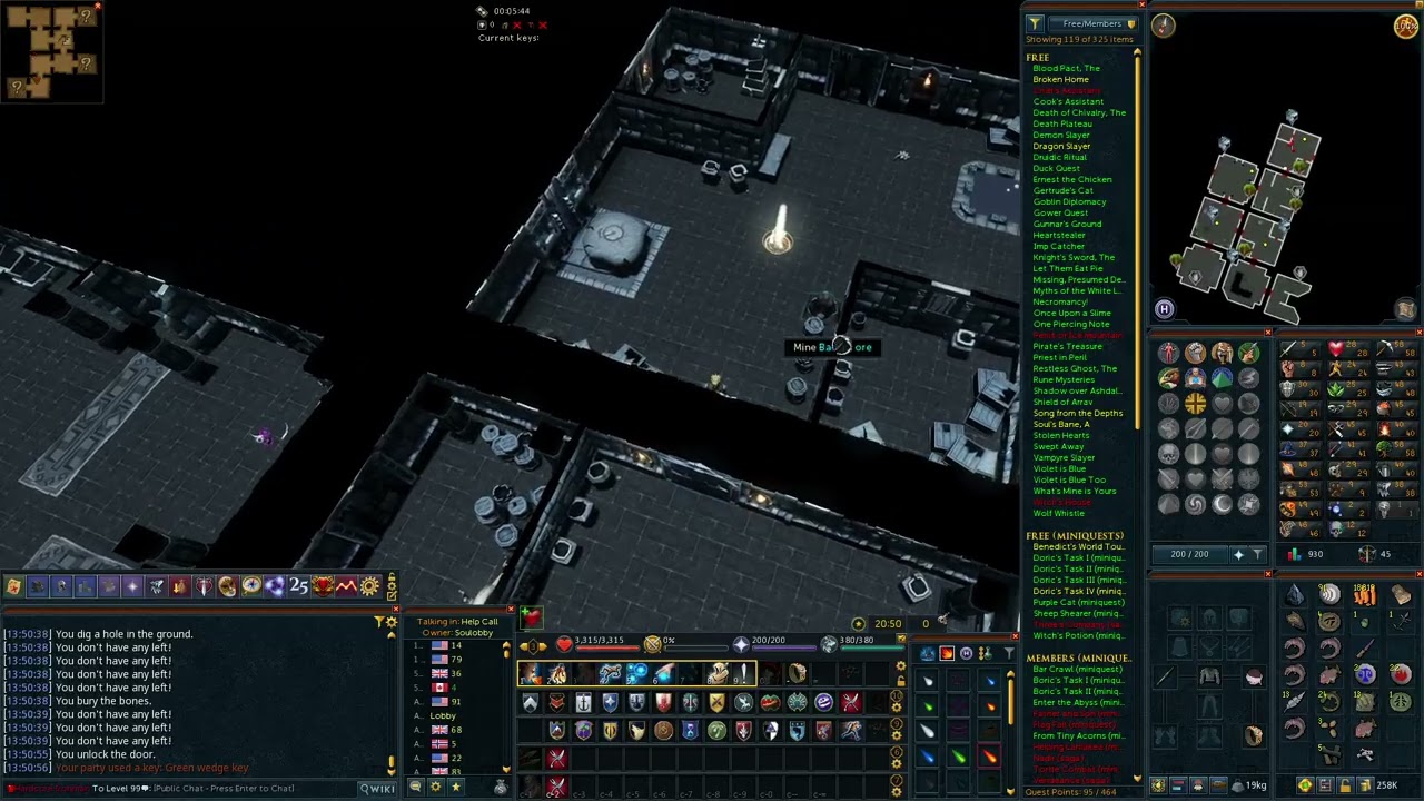 RS3 HCIM Series Part 62 - Unlocked 3 Bound Items + Crafted Lvl 30 Armour + Got Lvl 53 Dungeoneering