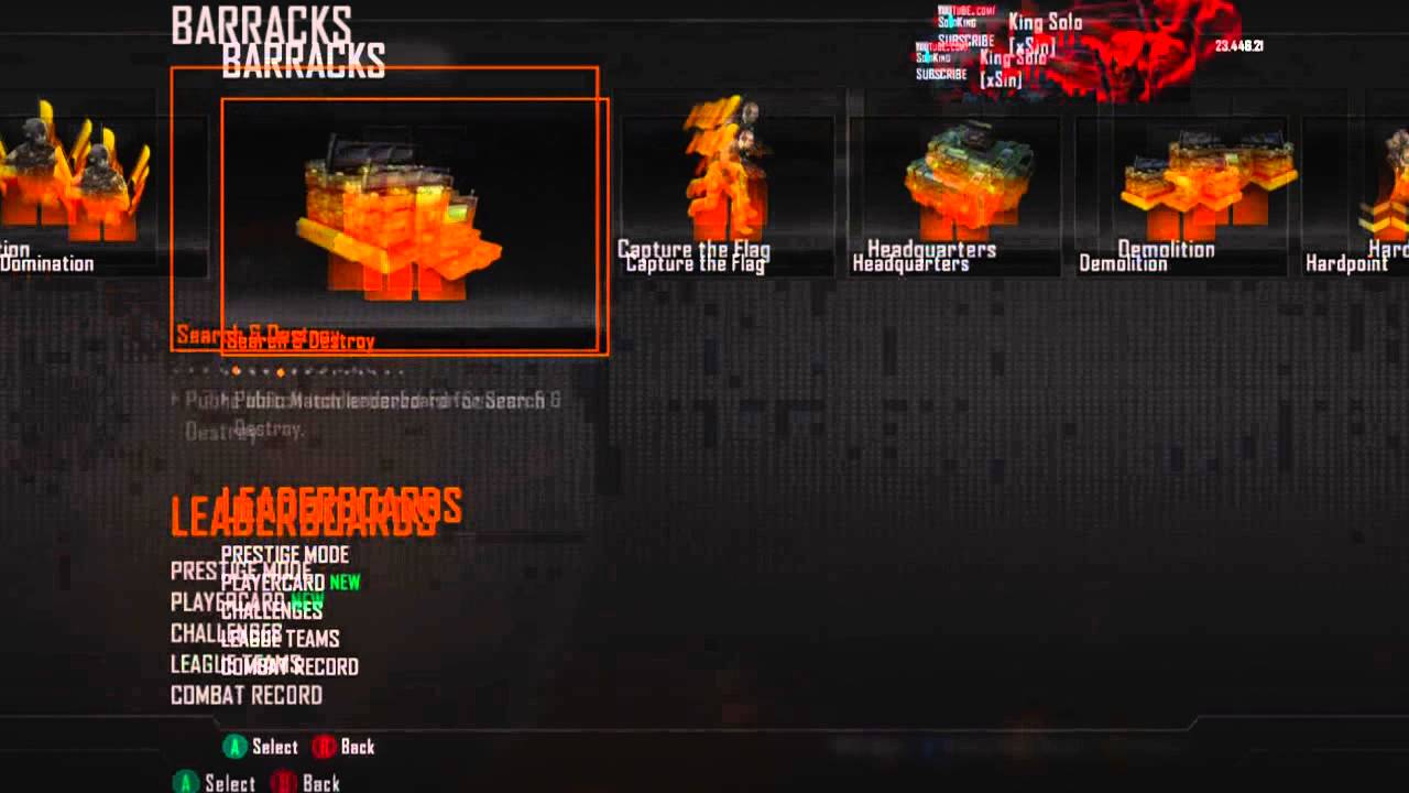 Black Ops 2 : Stats Reset, Combat record and Class setups+Im sick sorry for the sound lol