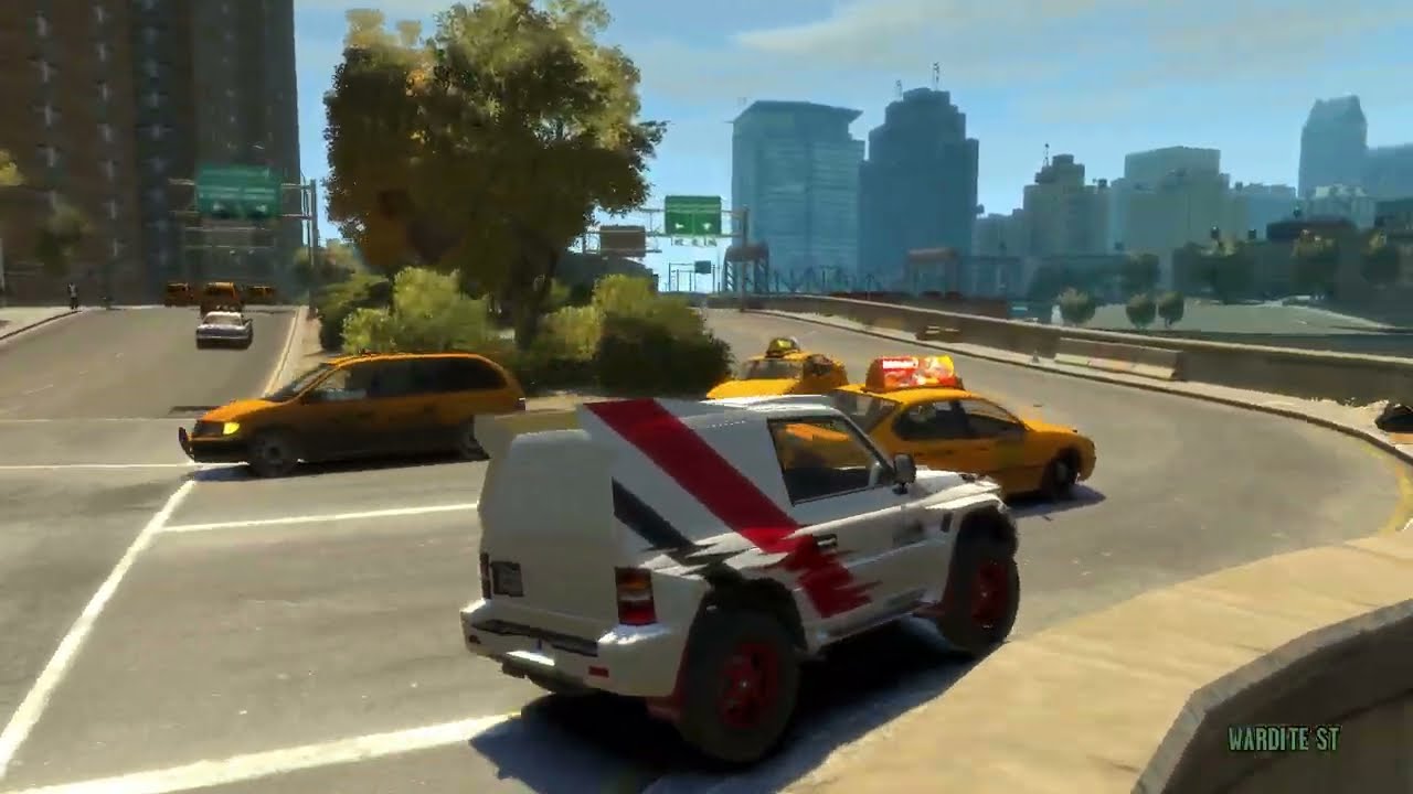 Doing a lap around Liberty City with a MonstroCiti #288