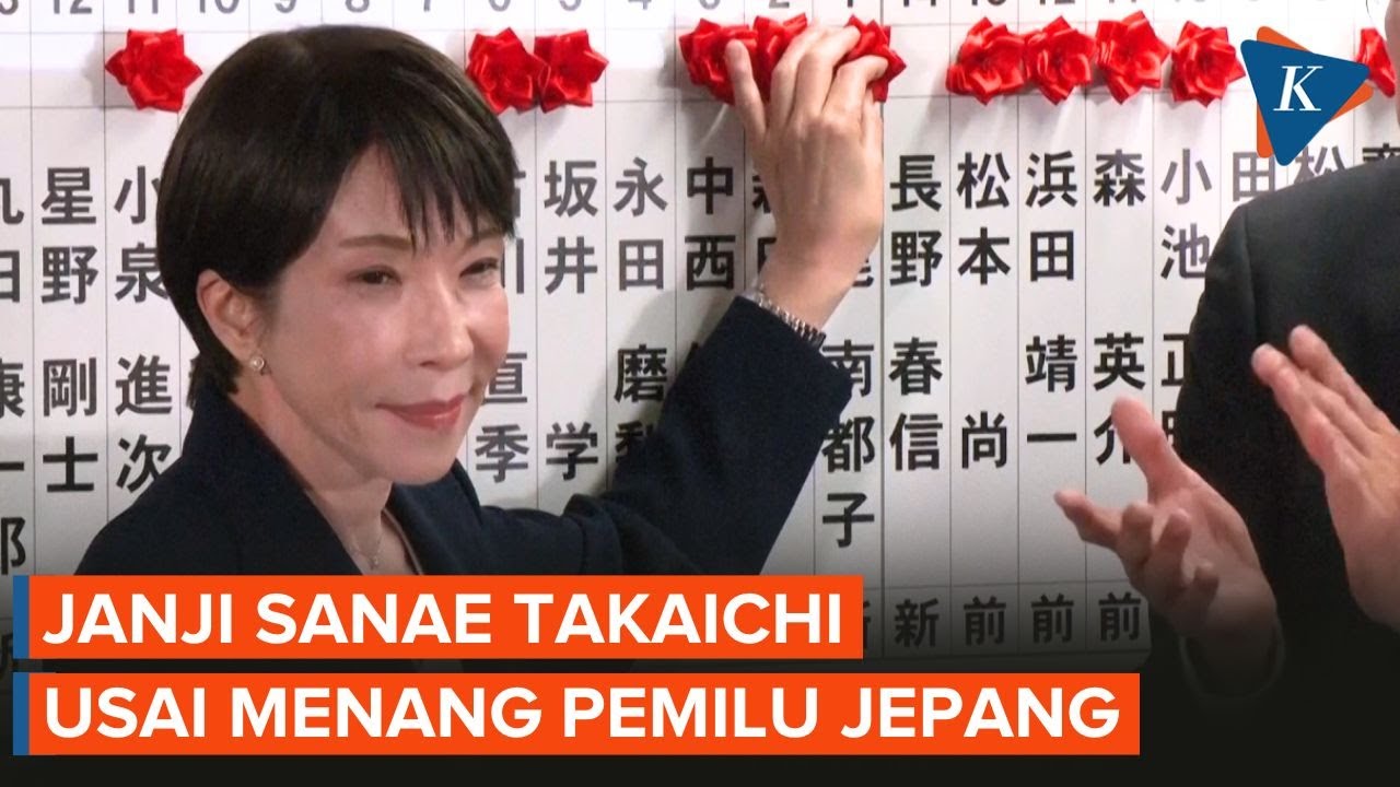 Menang Telak Pemilu Jepang, Ini Janji Sanae Takaichi