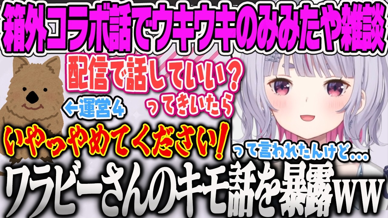 【兎咲ミミ】ひなーのとご飯に行ったり、渋ハルが苦手なあのゲームに誘って押しに弱いハルちゃんに笑いが止まらないみみたや、箱外の3Dコラボに行ってウキウキで話す可愛いみみたやｗｗ【ぶいすぽっ！】