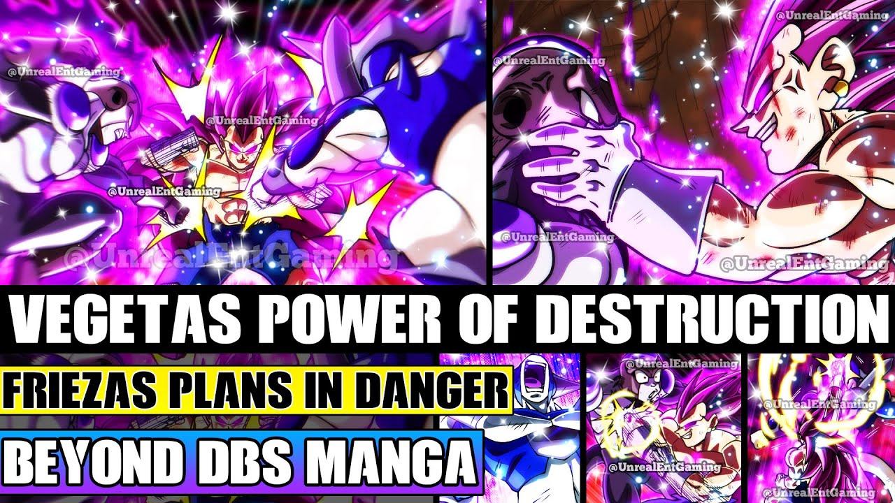 Beyond Dragon Ball Super Mastered Ultra Ego Vegeta Overpowers Black Frieza And Platinum Cooler!