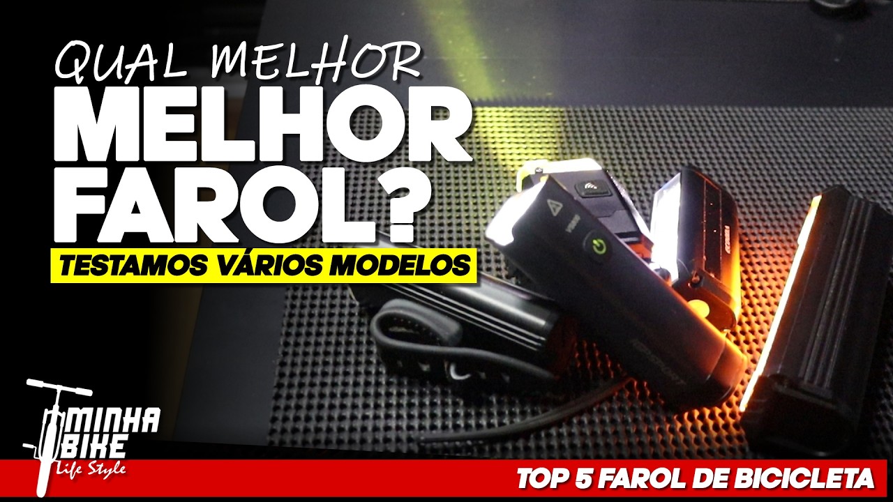 TOP 5 MELHOR FAROL PARA BICICLETA | Qual vale mais a pena? - Minha Bike Life Style
