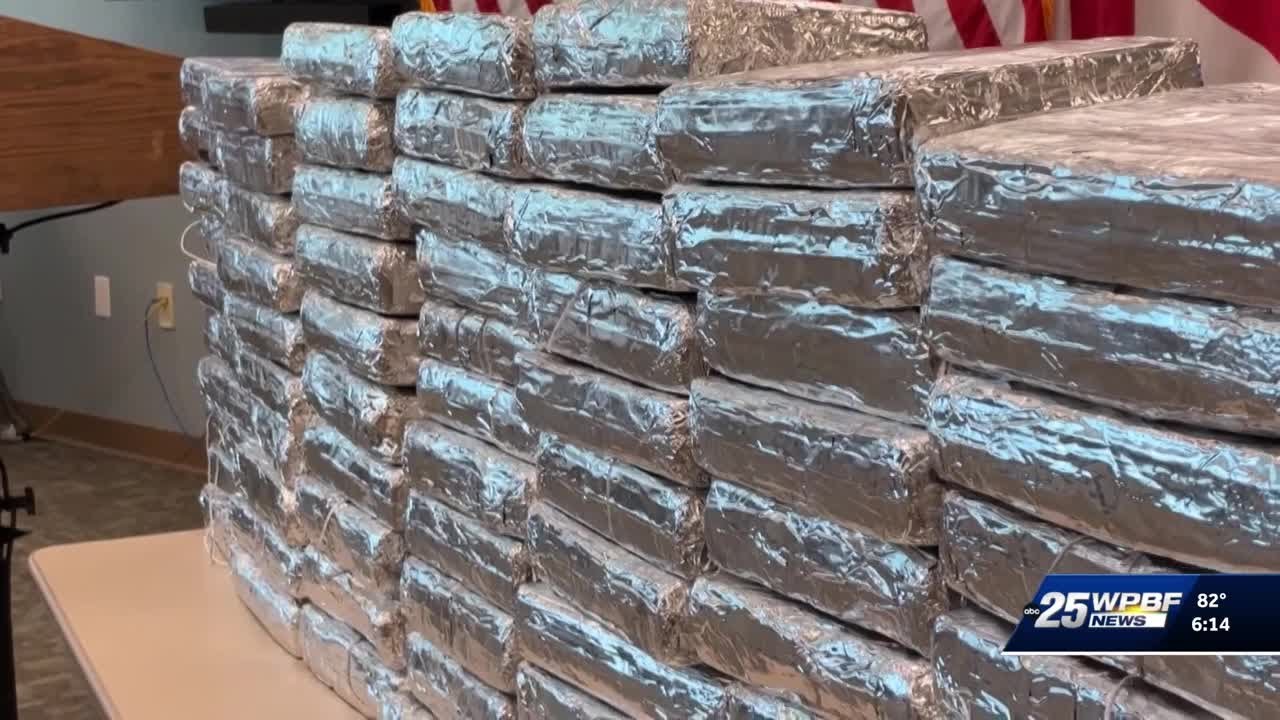 Cocaine worth $14 million intercepted on Palm Beach County turnpike
