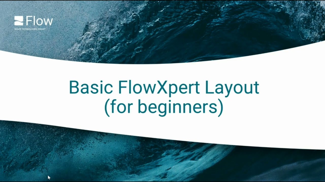 FlowXpert Basic Layout for Beginners